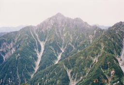 奥大日岳からの剣岳